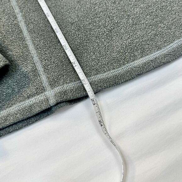 North Face TNF Gray Quarter Zip Fleece Pullover Women's Large Outdoor Gorpcore - Picture 10 of 13